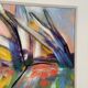 Swedish Oil on Canvas – “komposition” by Peter Trosell – 2006
