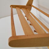 Mid-century wall folding  hanger and shelf, 1960's.