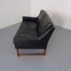 Mid-Century Rosewood & Leather 2-Seater Sofa by Rudolf Glatzel for Kill International, 1960s