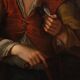 Great 18th century genre scene painting