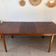 Vintage designer extendable table