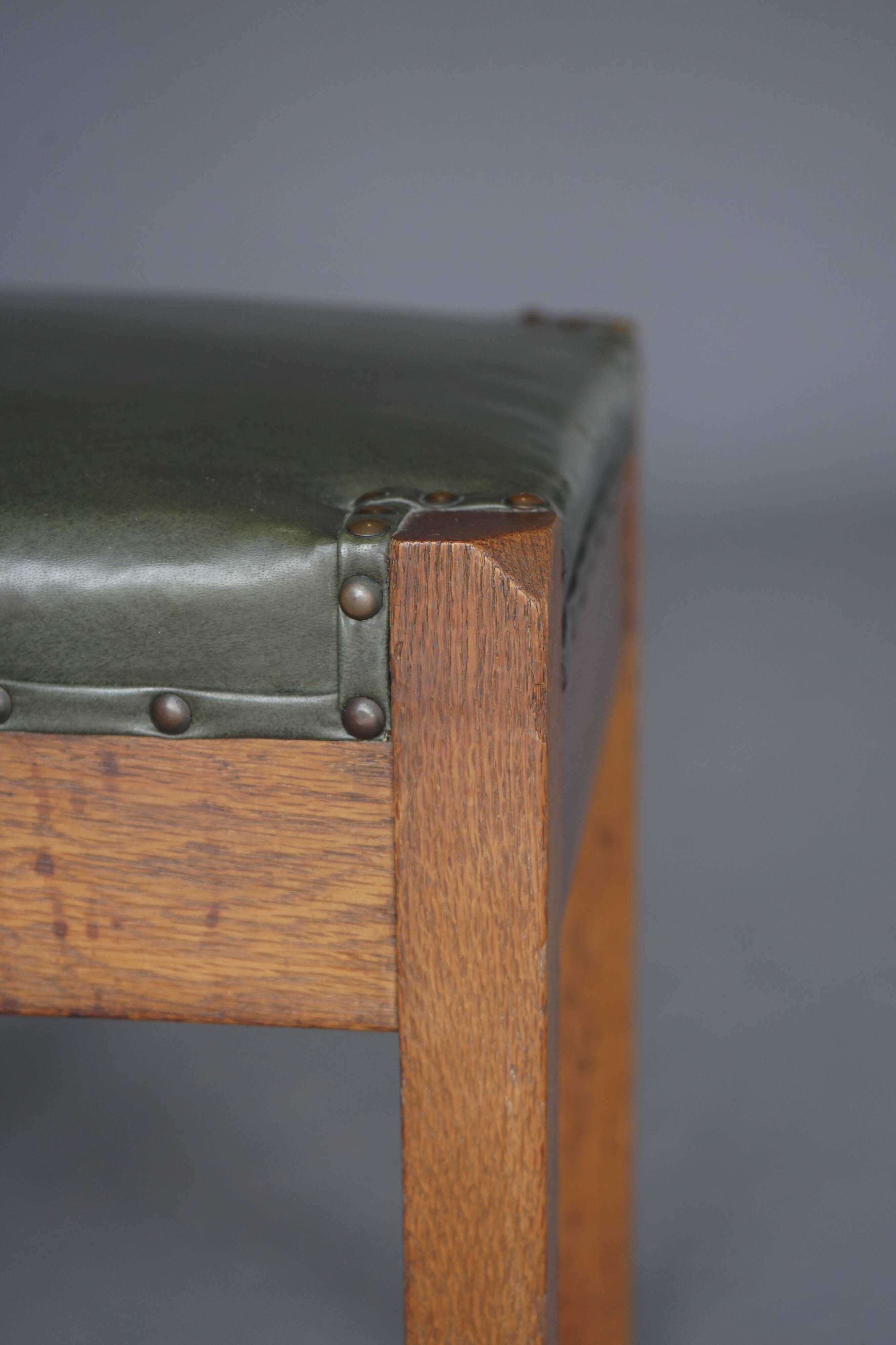 A rare and important side chair by Dutch architect Piet Klaarhamer, 1917