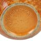 Orange and Turquoise Vase Jasba Keramik West Germany Pottery 111-12