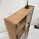 Vintage bookcase in solid oak.
