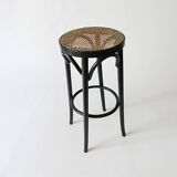Vintage design bistro high stool from the 70s 1970 bauhaus