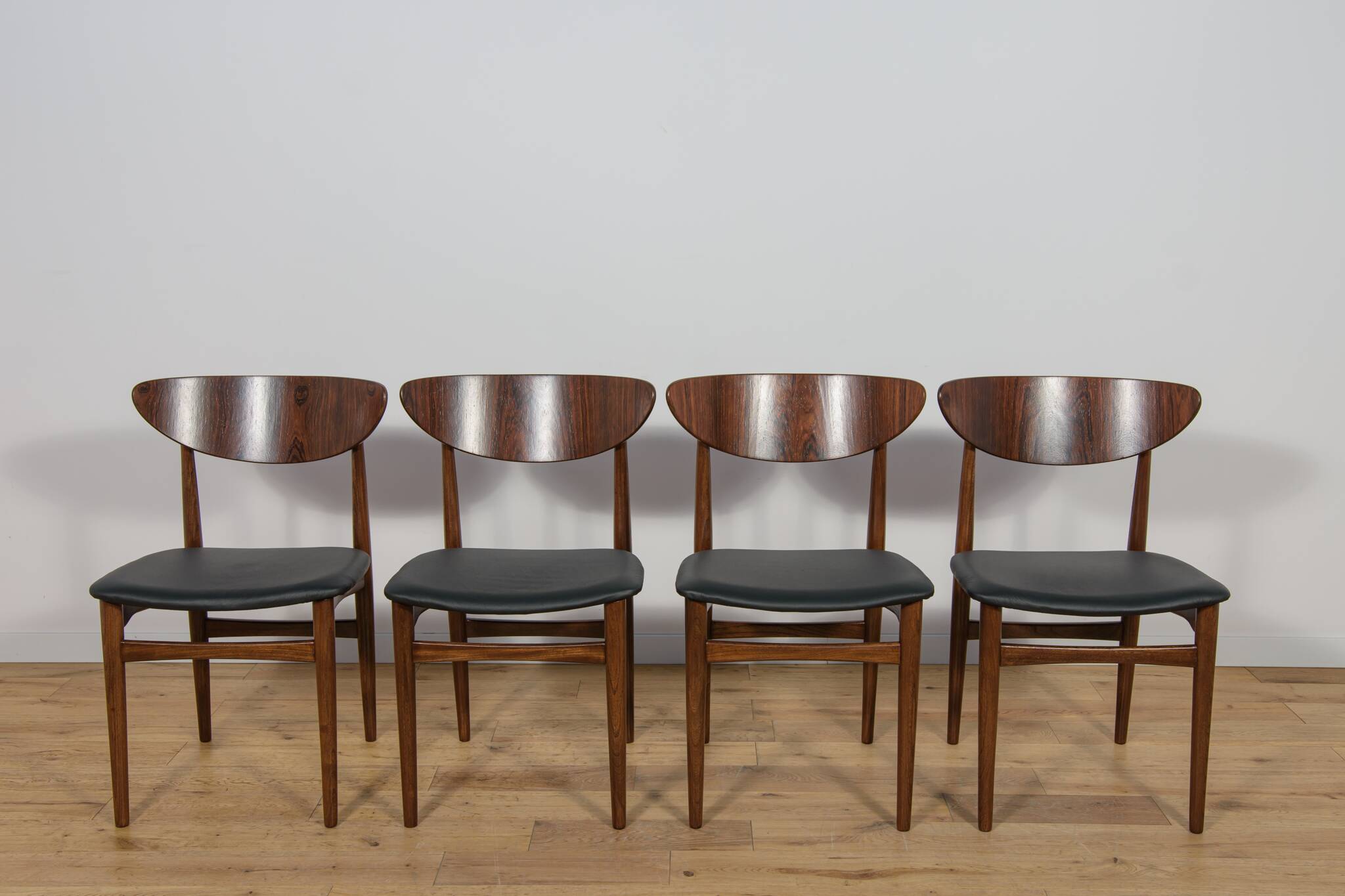 Mid-Century Danish Dining Chairs, 1960s, Set of 4