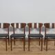 Chaises de salle à manger danoises du milieu du siècle, années 1960, lot de 4