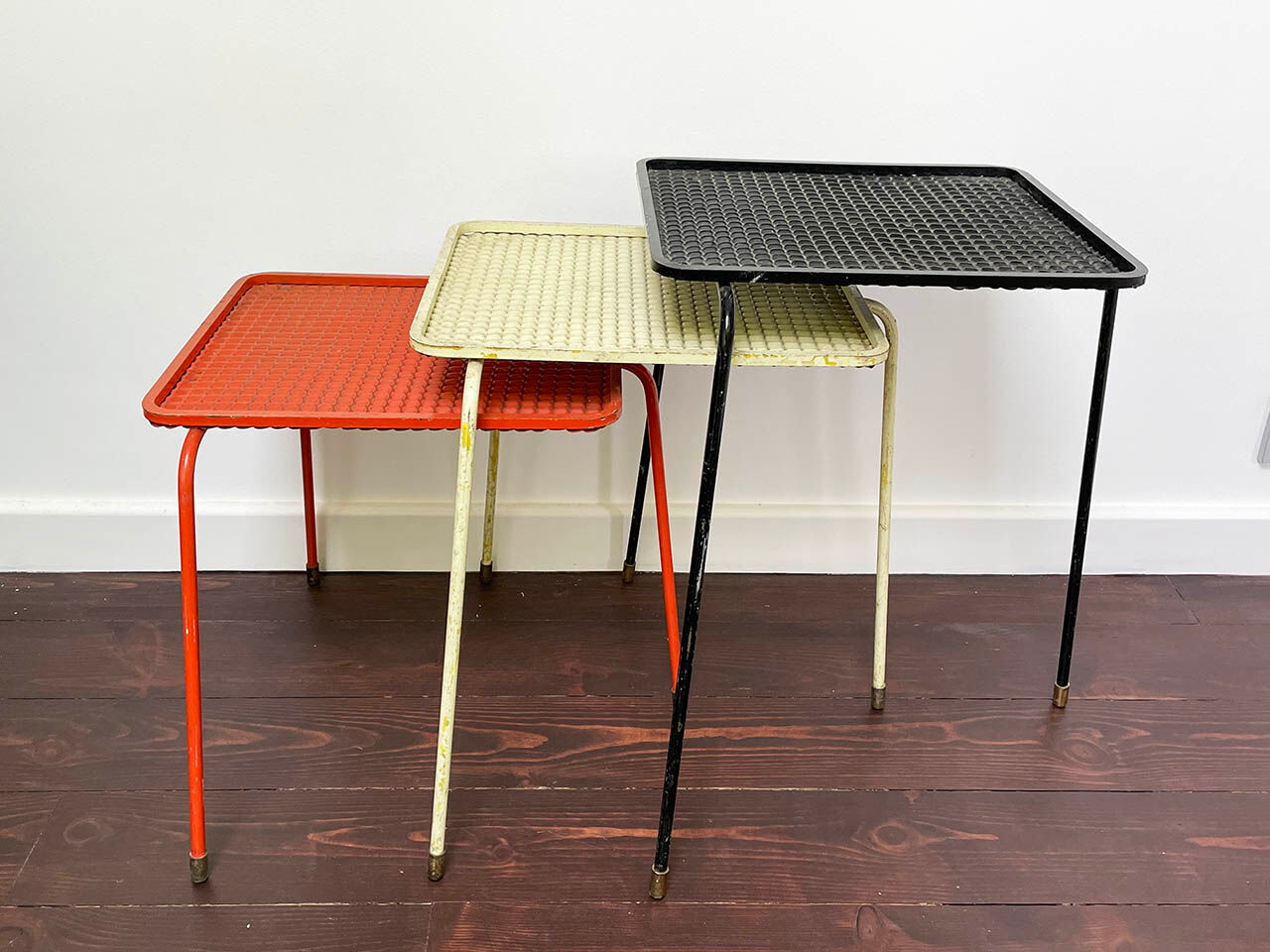 格安マテゴ ネスティングテーブル1950's Mathieu Mategot Side tables