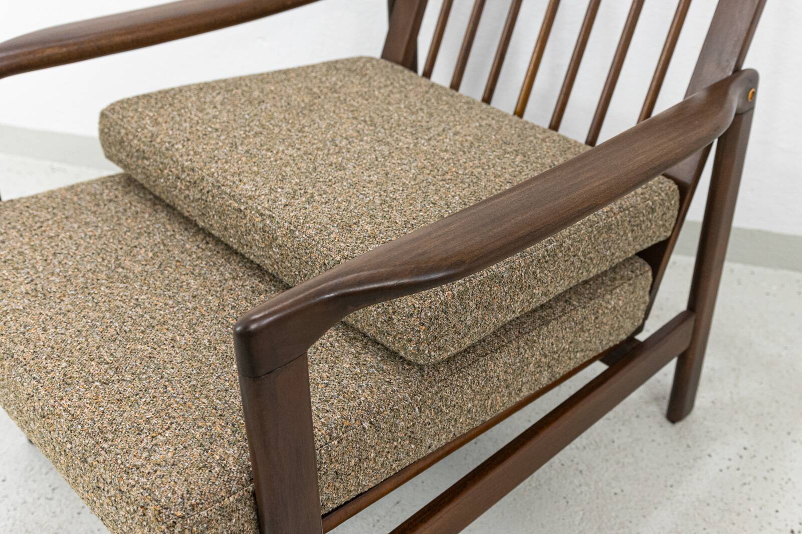 Mid Century Armchairs By Zenon Bączyk, 1960's, Set Of 2