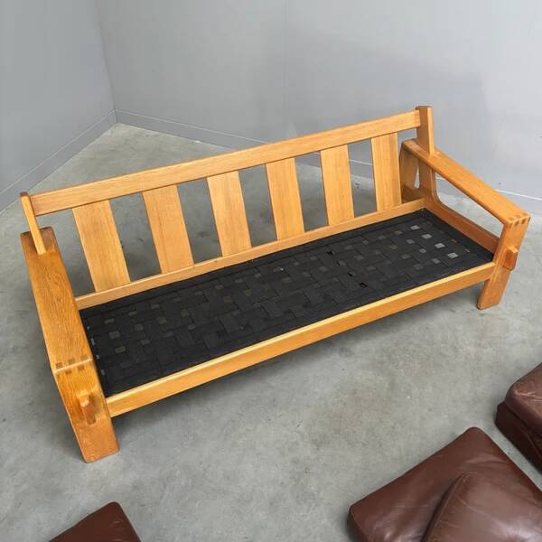 Vintage Asko Bonanza 3 seat sofa, Finland 1960s