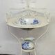 Antique wrought iron dressing table / Vintage bathroom cabinet