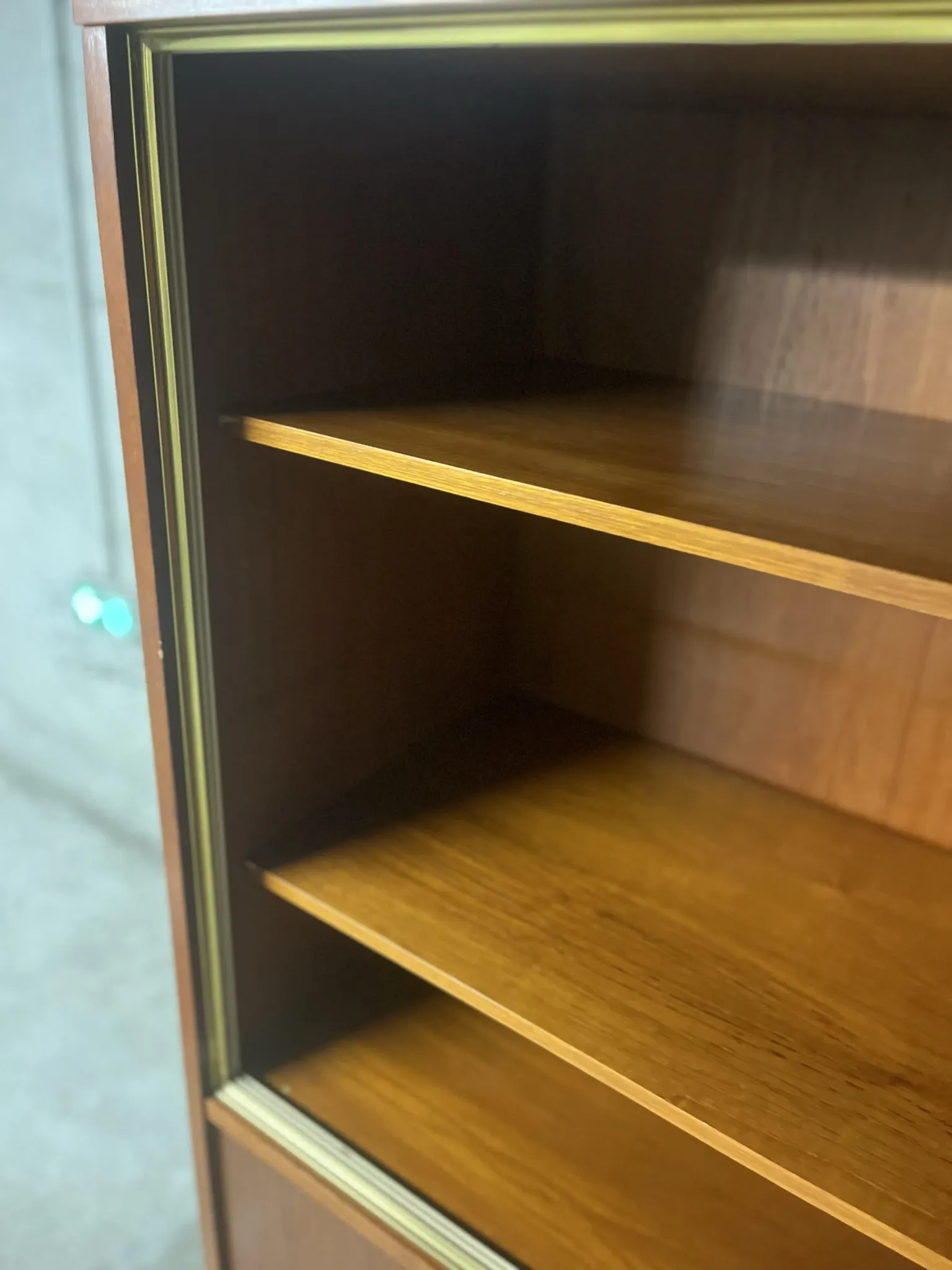 Scandinavian style display shelf