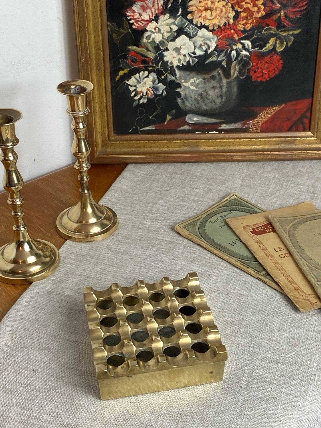 Ultima Beck & Jung Vintage Bronze Ashtray