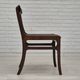 1960s, Danish design by Ole Wanscher, set of 4 Danish dinning chairs, mahogany wood, reupholstered.