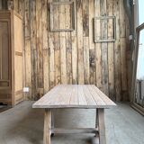 Trestle coffee table