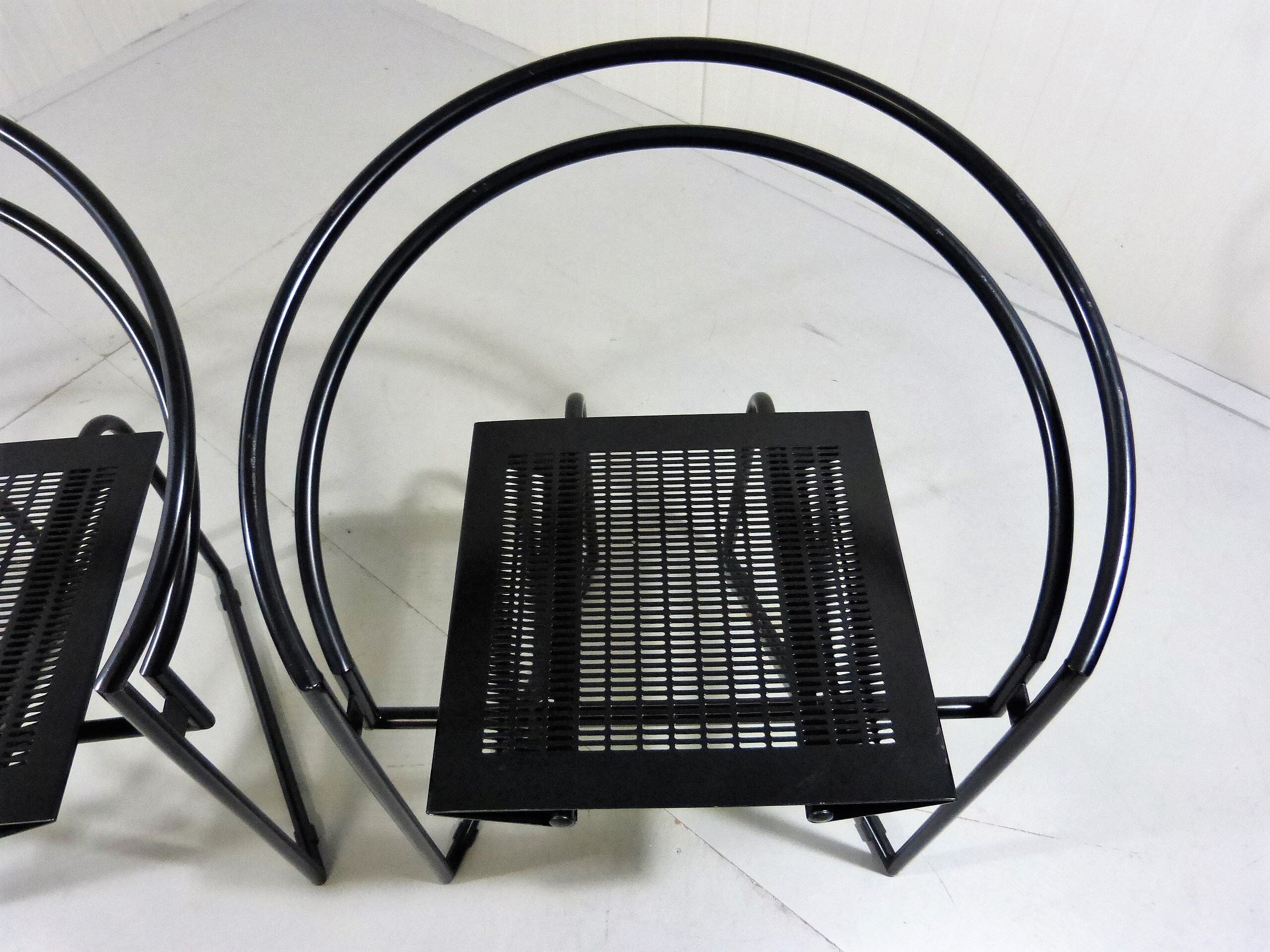 Set of 3 La Tonda chairs by Mario Botta for Alias, Italy 1987