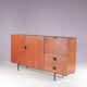 1950s Japanese series cabinet CU08 by Cees Braakman for Pastoe Netherlands