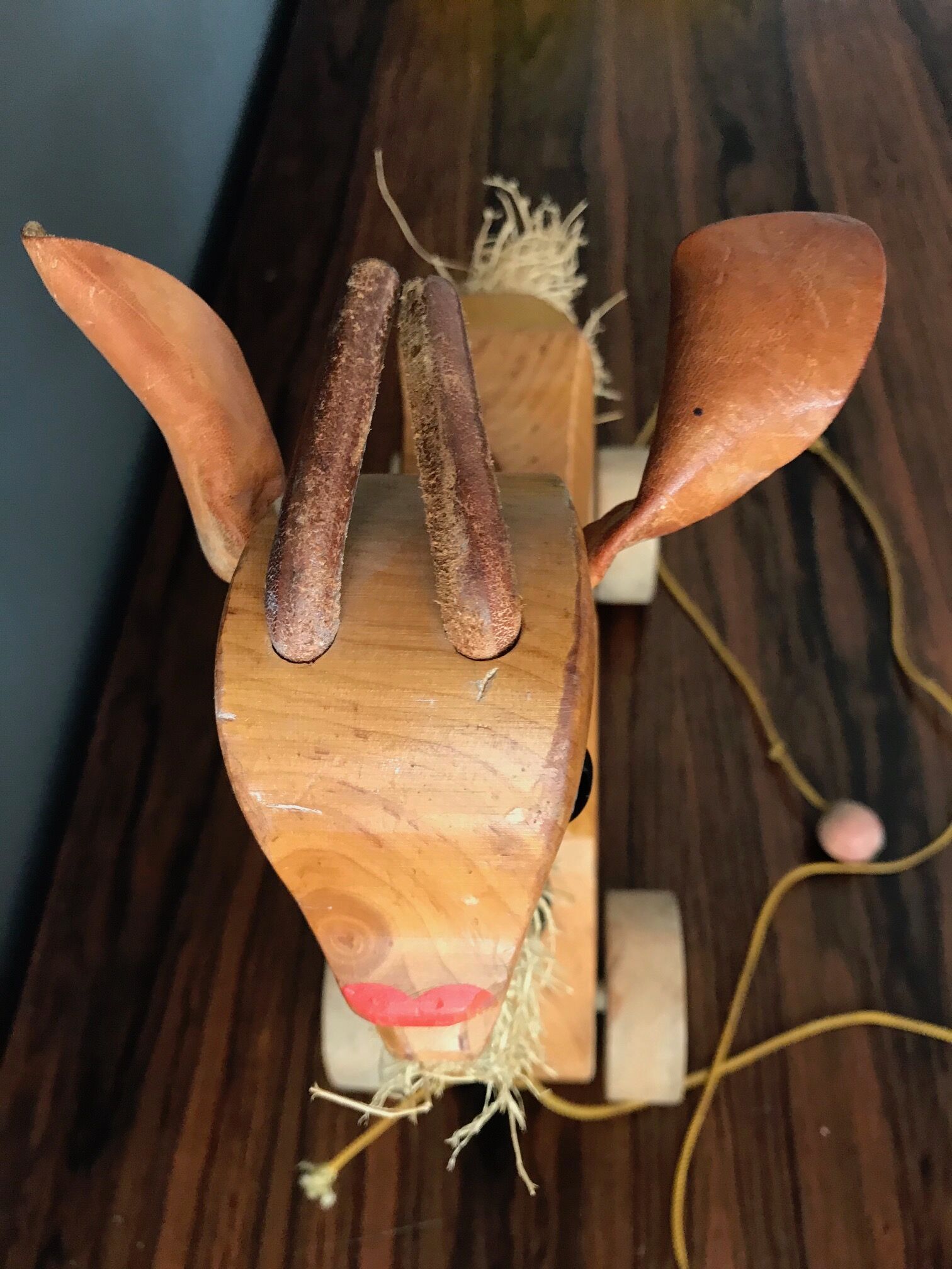 Franz Carl Weber's wooden goat 1960 handmade