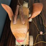 Franz Carl Weber's wooden goat 1960 handmade