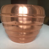 Cache pot vintage en cuivre