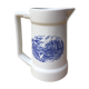 Pichet bleu et blanc
