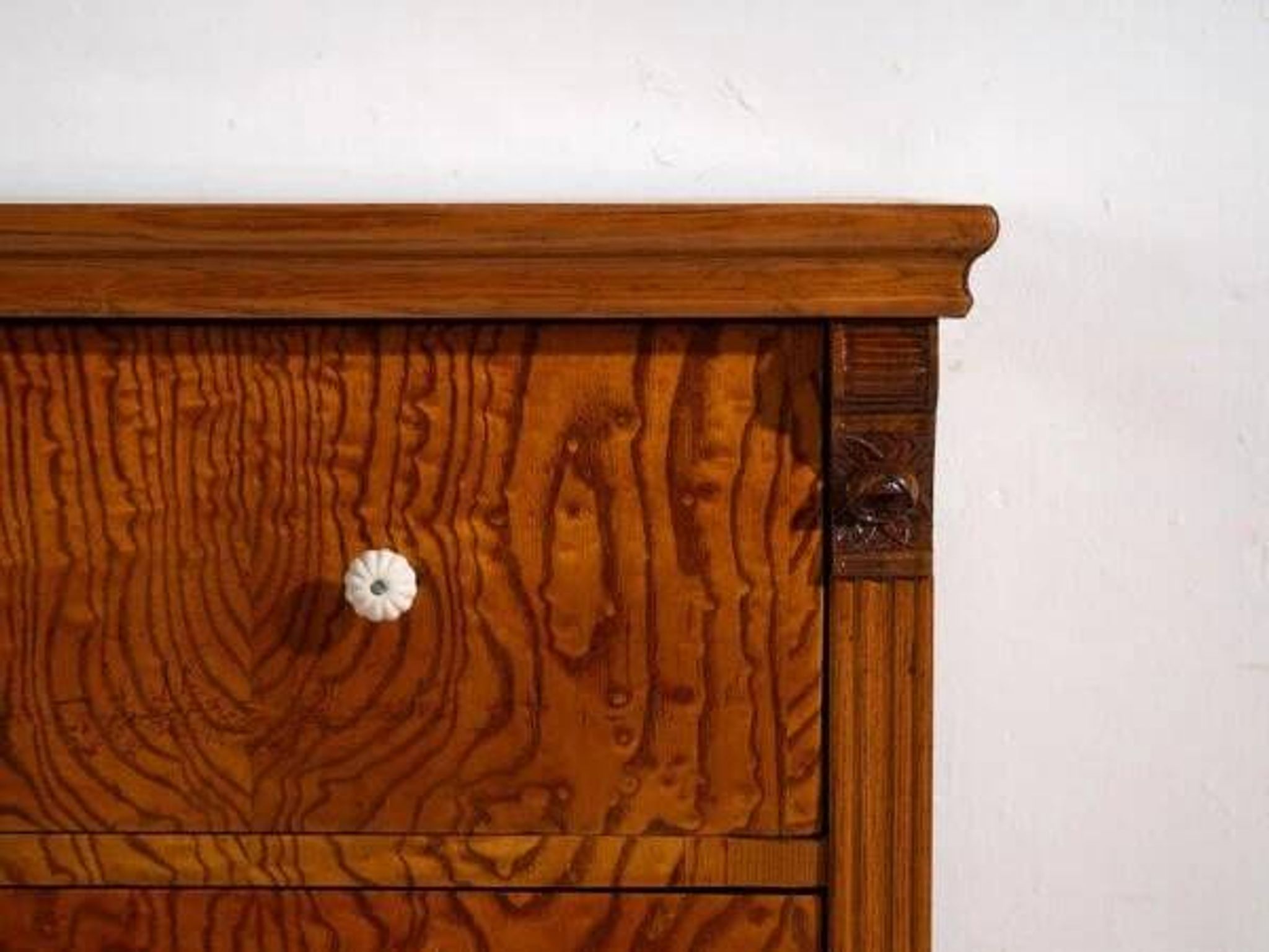 Antique Biedermeier chest of drawers (circa 1850) #63