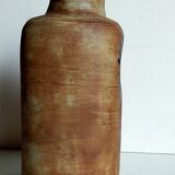 Ceramic vase "Poterie du Colombier" vintage blue sun