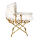 Bamboo bassinet on a stand, bohemian 1970s.