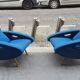 1/2 rare club chairs lounge chair François Letourneur for Maurice Mourra 1955