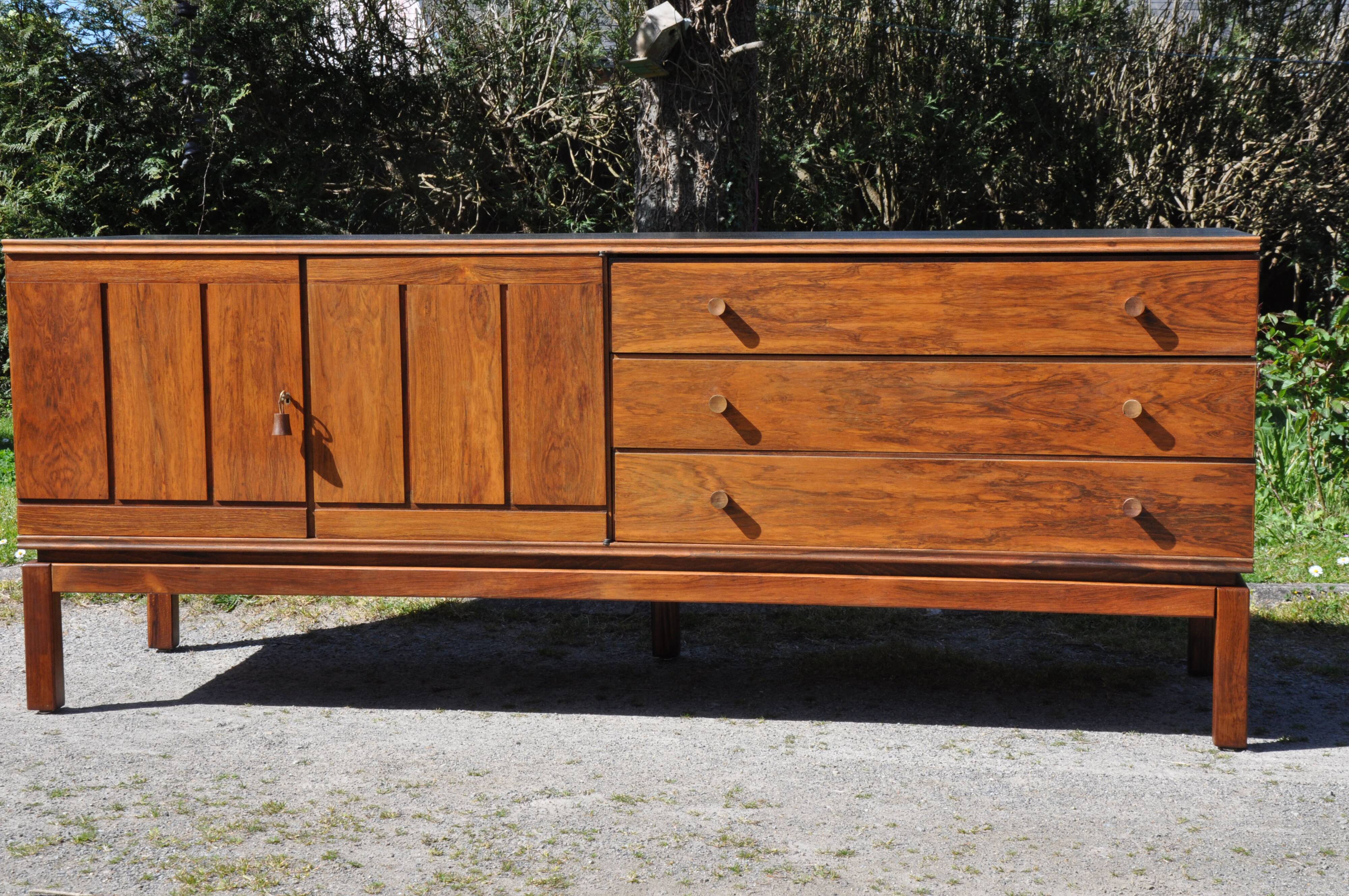 Rosewood enfilade, 1960s.
