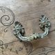 Pair of large antique bronze handles, L. Pinet 19th century