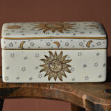 Astral decoration ceramic box