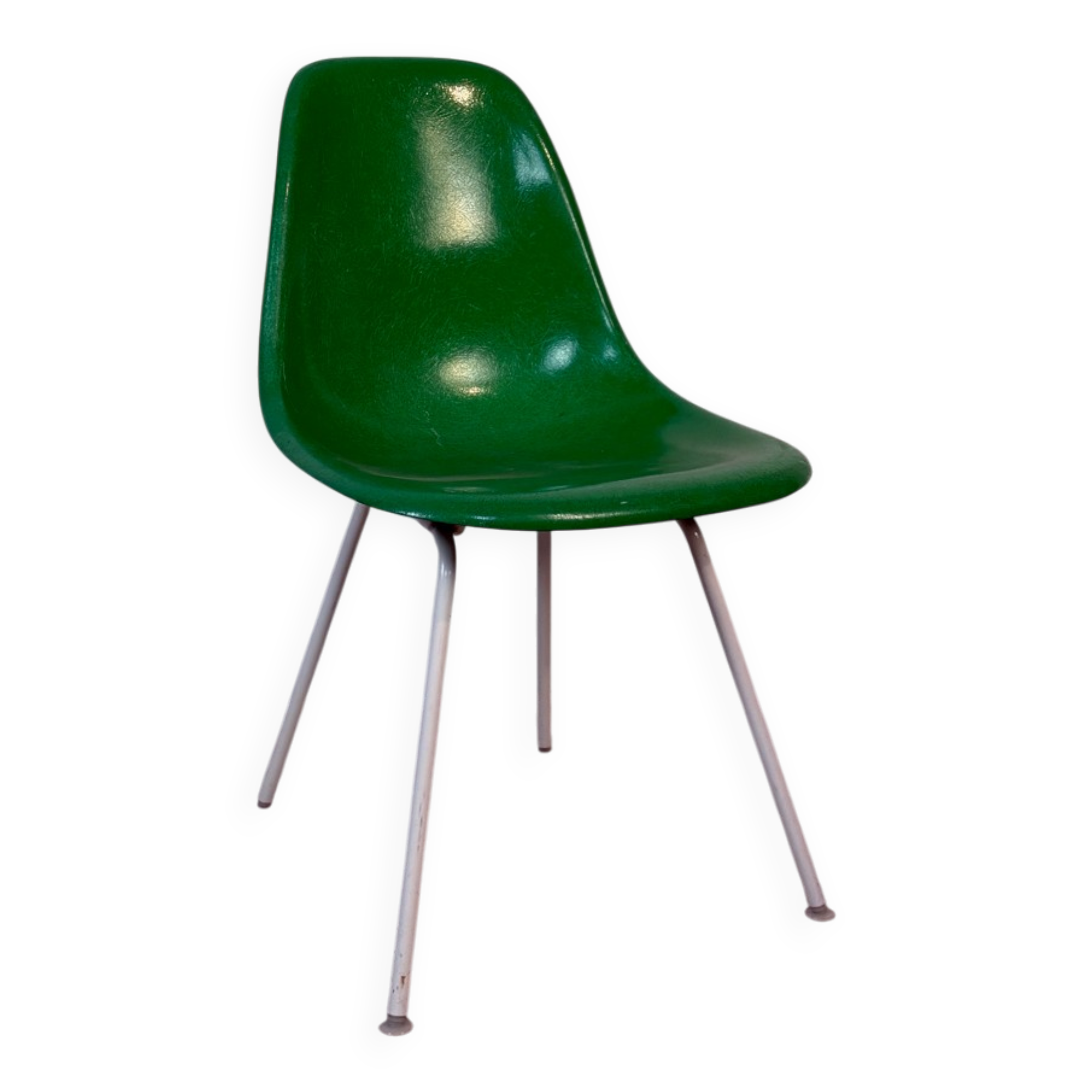 Eames chair by Herman Miller in fibreglass colour v.