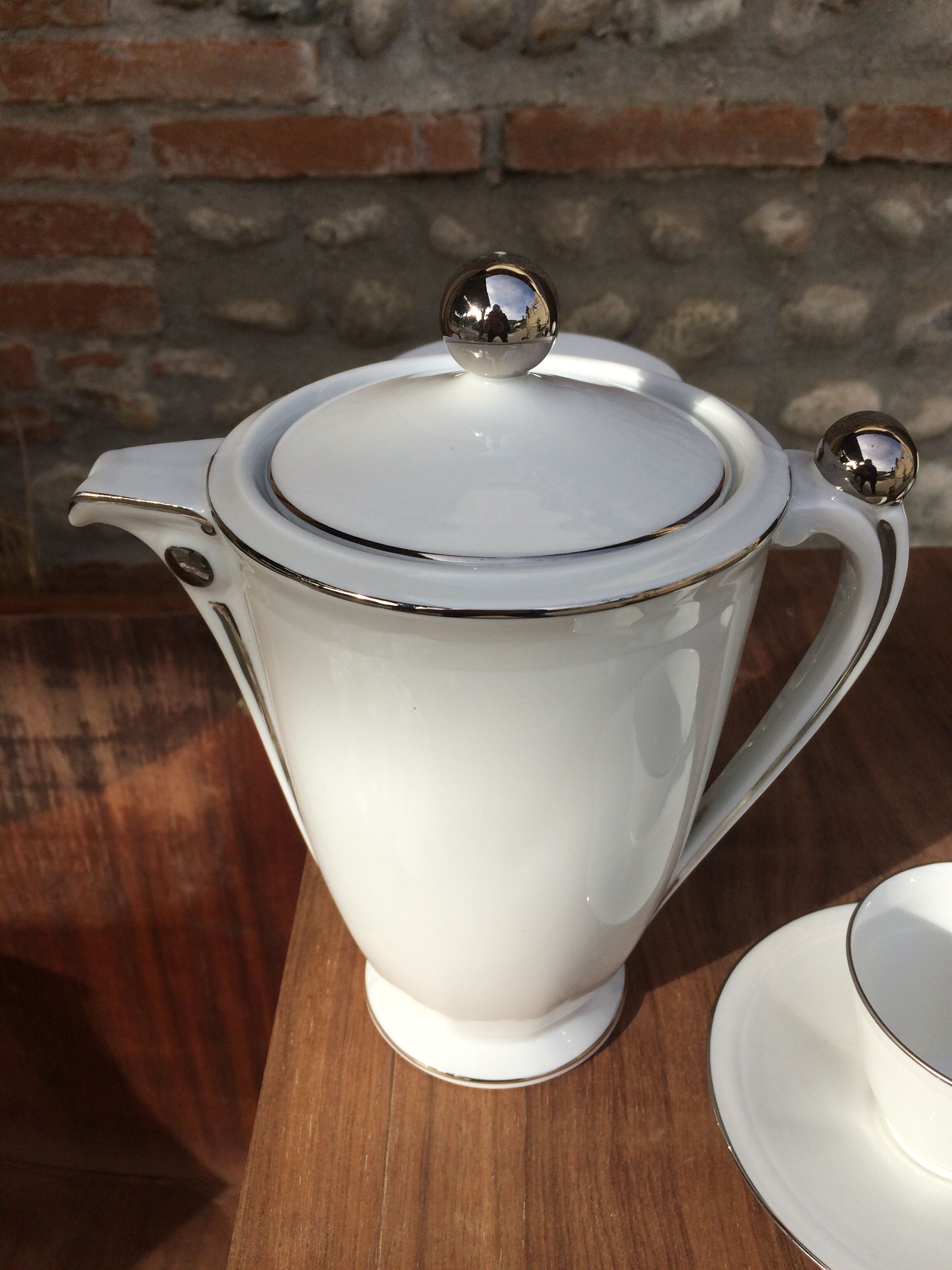 Full porcelain coffee service