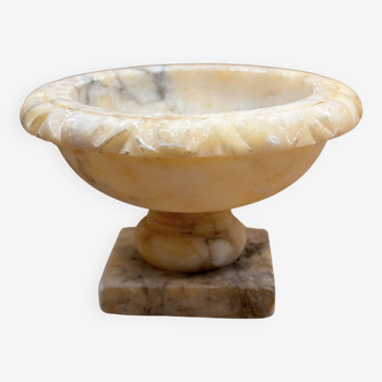 Alabaster standing cup