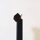 Pair of vintage Italian floor lamps "Zagar" by Silvio Carpani for Stil