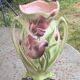 Large slip vase, glazed ceramic, Saint-Clément, France,