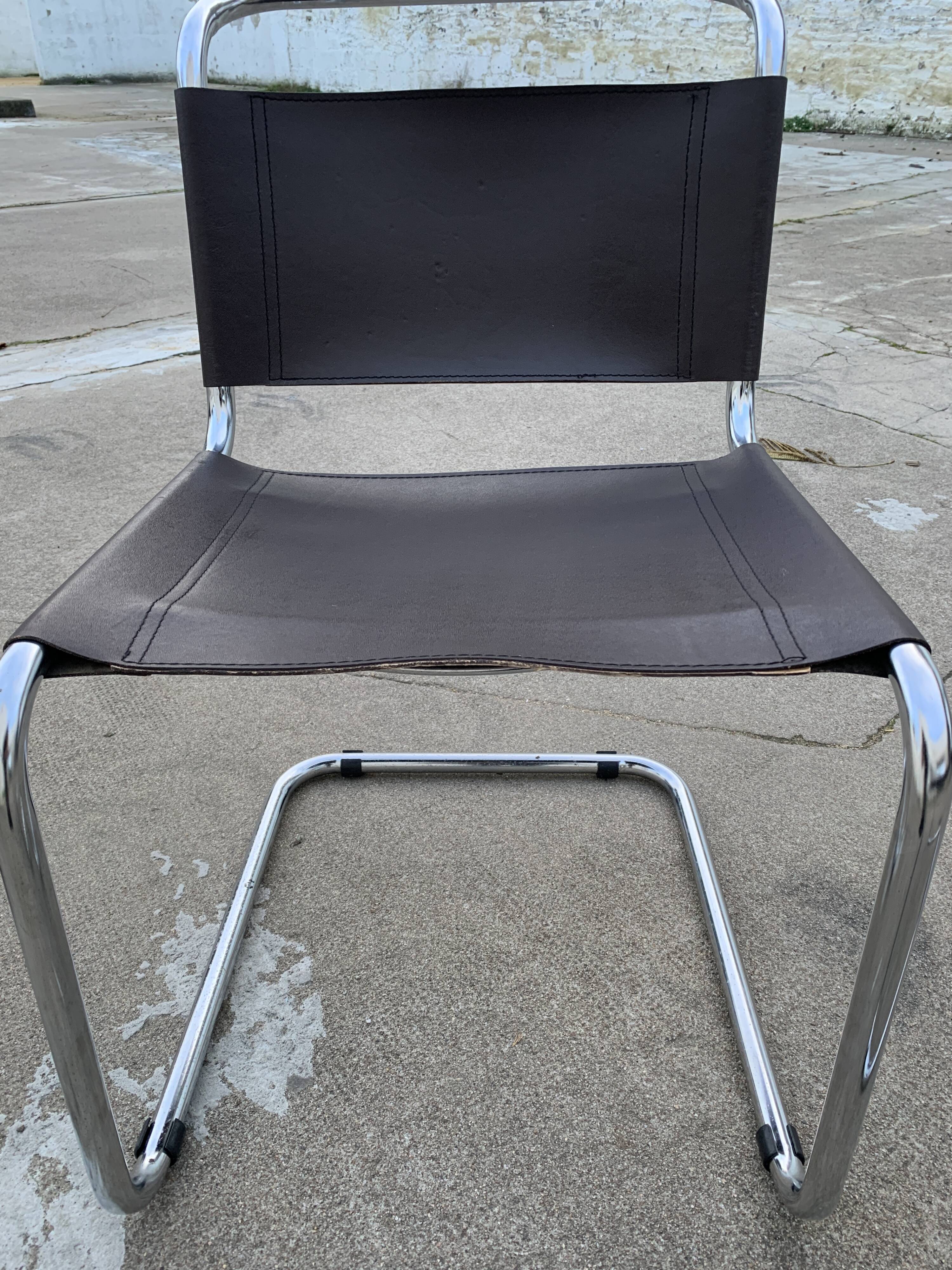 Pair of chairs B33 by Marcel Breuer