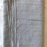 Ancient hemp harvest tablecloth tinted with sage