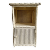 Vintage Wicker Bedside Table by Lloyd Loom