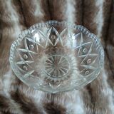 Antique cut glass salad bowl