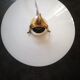 Old suspension lampshade opaline white Art Deco 1930 Ø 26 cm