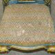 Pair of antique Regency chairs and matching table.
