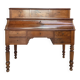Bureau à cylindre Louis Philippe en noyer époque 19ème