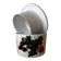 Water butter dish with raised fruits
