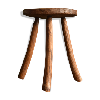 Tripod brutalist stool