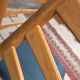 Lot de 4 chaises scandinaves vintage années 1960