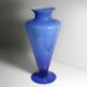 Cobalt Blue Murano Murano Glass Vase - 1960s