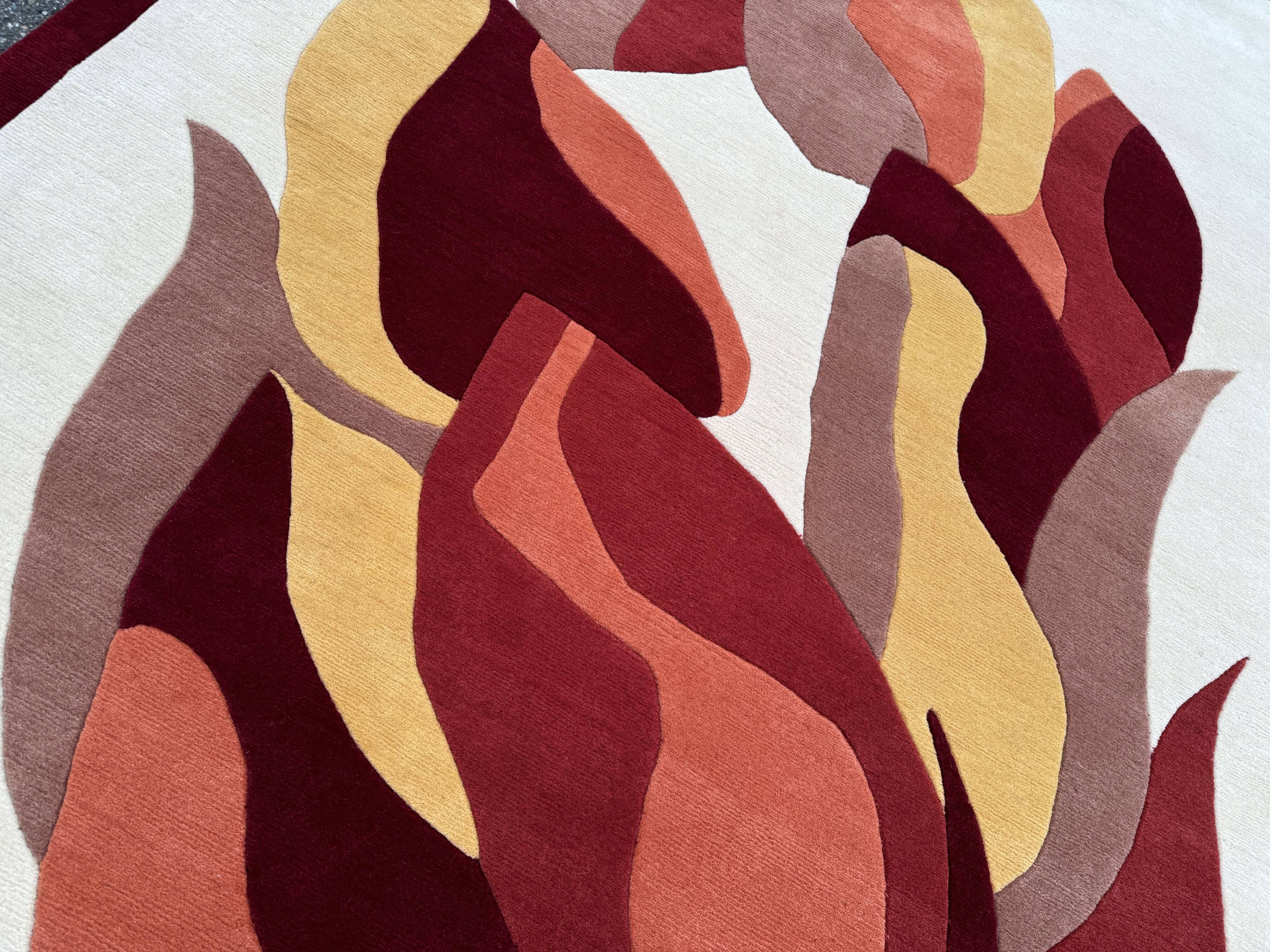 Art Deco Aubusson Rug by Paulette Née