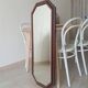Miroir octogonale vintage biseauté années 70/80